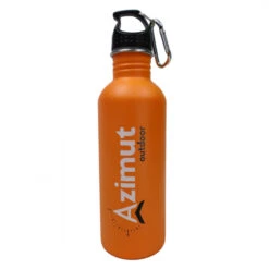 GOURDE ACIER 1L ORANGE MAT