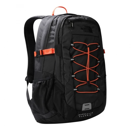 The North Face BOREALIS CLASSIC 29 ASPHALT - RETRO ORANGE