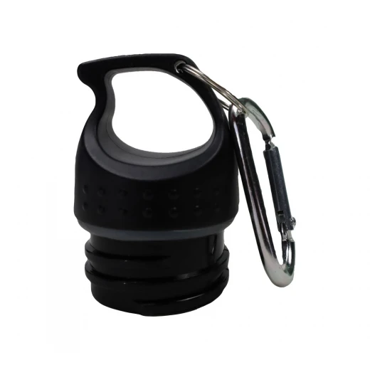 GOURDE ACIER 0.5 L NOIR MATE – Image 3