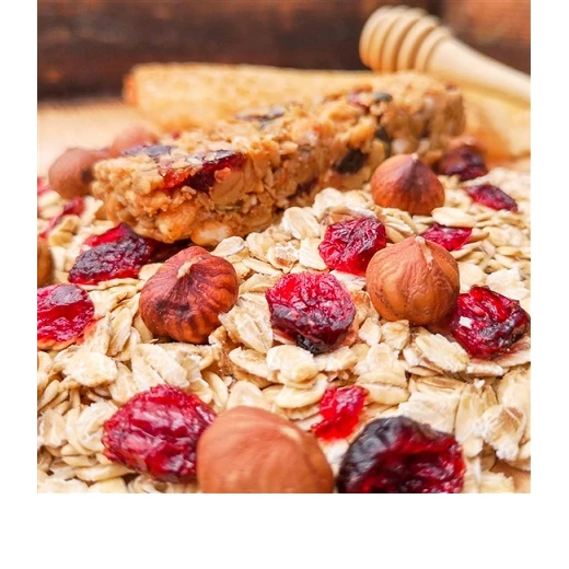 BARRE CEREALES BIO CRANBERRIES NOISETTES