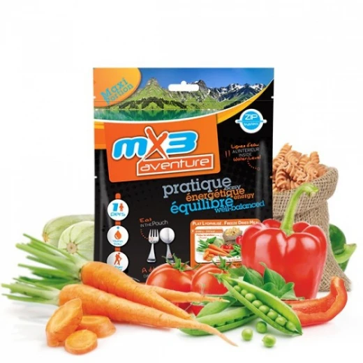 PATES AUX PETITS LEGUMES VEGETARIEN MX3