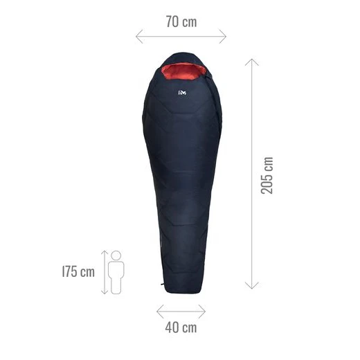 Millet BAIKAL 750 LD 10/6 870G - ZIP GAUCHE – Image 4