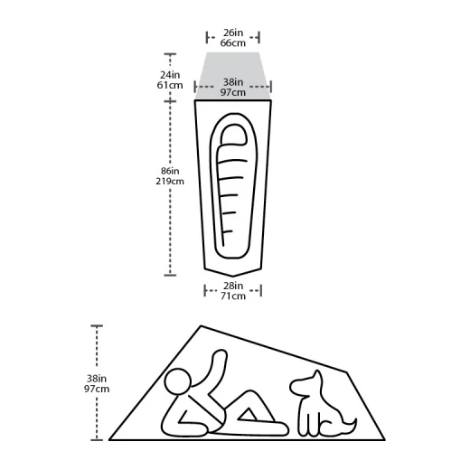 Big Agnes FLY CREEK HV UL1 BIKEPACK – Image 6