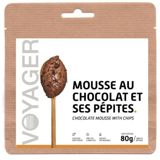MOUSSE AU CHOCOLAT ET SES PEPITES