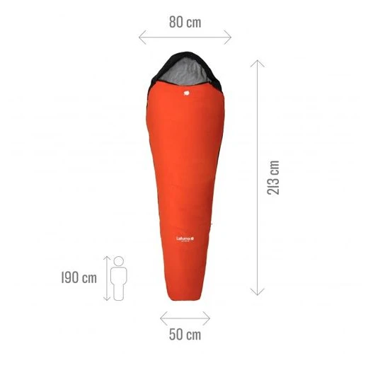 Lafuma ACTIVE 10° ORANGE 12/9 700G - ZIP GAUCHE – Image 5
