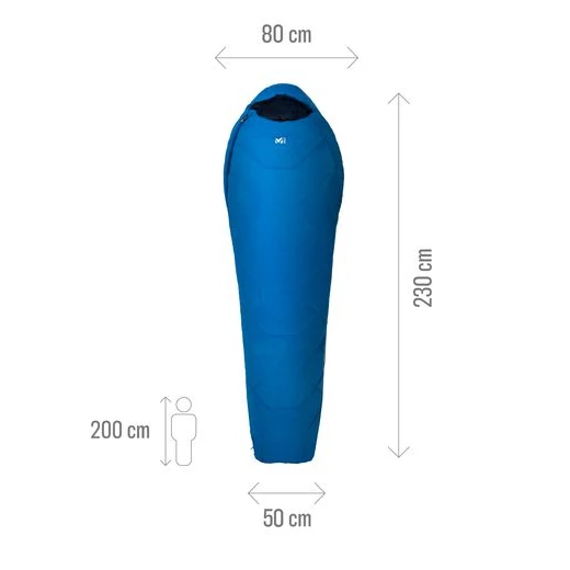 Millet BAIKAL 750 LONG 10/6 870G - ZIP GAUCHE – Image 4