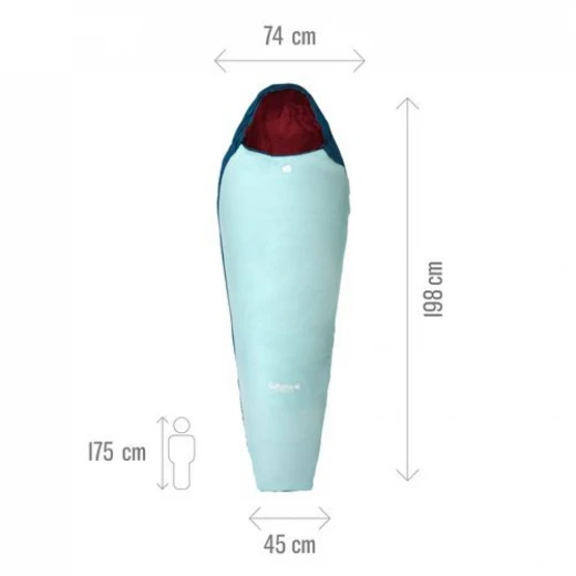 Lafuma ACTIVE 10° WATERFALL FEMME - ZIP DROIT – Image 5