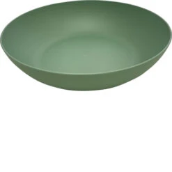 ASSIETTE CREUSE BIOPLASTIC. 21 CM VERT