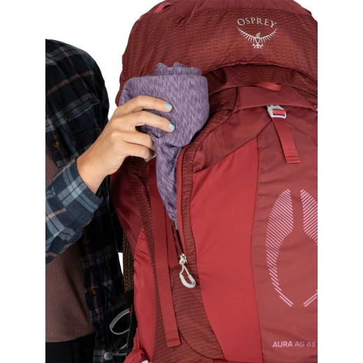 Osprey AURA AG 65 FEMME BERRY SORBET RED – Image 7