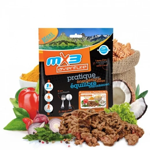 PATES AU BOEUF SAUCE CURRY