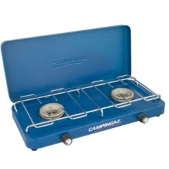 Campingaz RECHAUD 2 FEUX BASE CAMP AVEC COUVERCLE