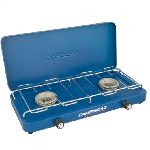 Campingaz RECHAUD 2 FEUX BASE CAMP AVEC COUVERCLE