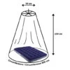 MOUSTIQUAIRE RONDE 2 PERSONNES